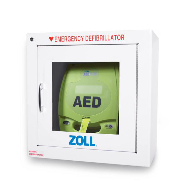 ZOLL AED Plus 7" Surface Wall Mounting Cabinet (8000-0817)