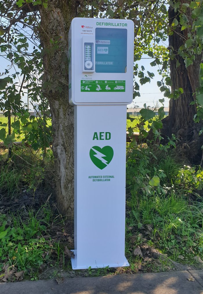 AED Defibrillator Cabinet Stand / Tower