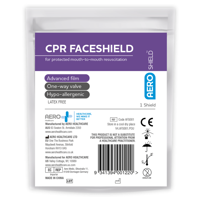 AEROSHIELD Disposable Face Shield [1Single unit] (AFS001)