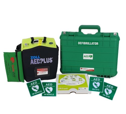ZOLL [AED Plus] Fully Automatic Defibrillator Travel Package *IN STOCK*