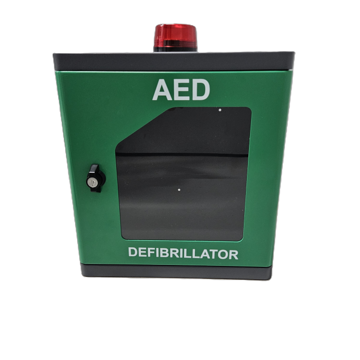 Aluminium Lightweight Indoor/Outdoor Wall-mounted AED Cabinet [Alarm and Strobe Light] (CAB10-DFS) - Image 7