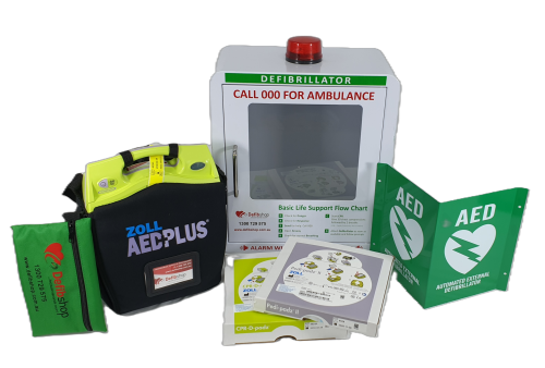 ZOLL [AED Plus] Fully Automatic Primary Education Defibrillator Package *IN STOCK*