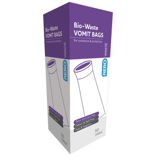 AEROWASTE Bio-Waste Vomit Bag 1500ml - [Box/50]