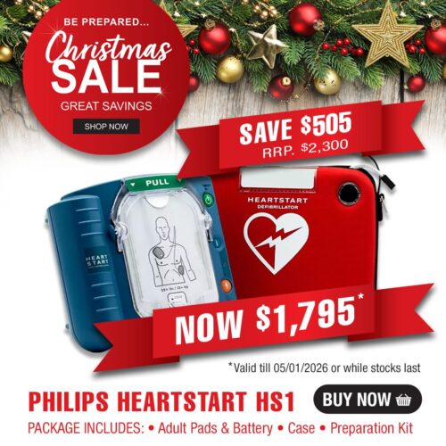 Philips HeartStart HS1 Defibrillator Christmas Package